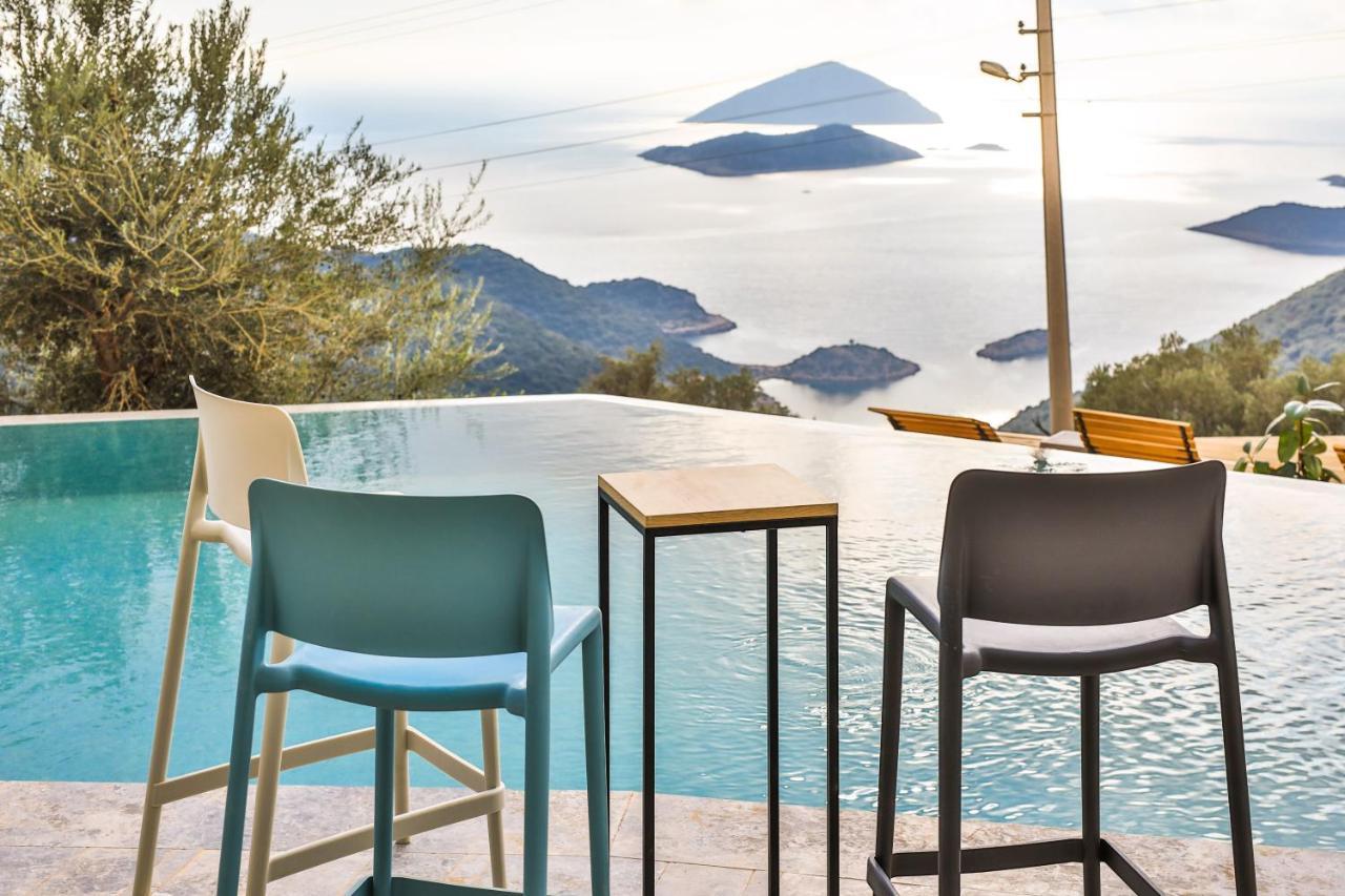 14 Premium Villas With Openair Restaurant&Tennis Court In Nature - Notos Club Kaş Dış mekan fotoğraf