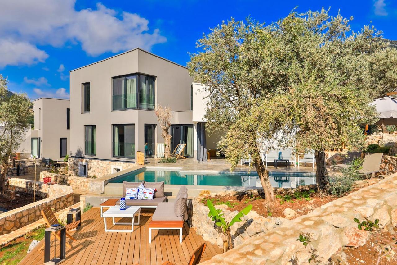14 Premium Villas With Openair Restaurant&Tennis Court In Nature - Notos Club Kaş Dış mekan fotoğraf