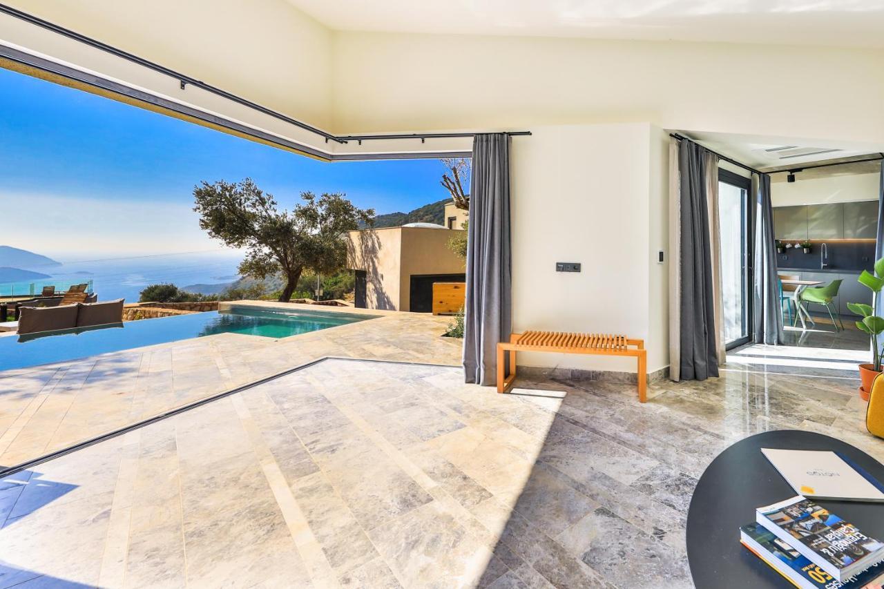 14 Premium Villas With Openair Restaurant&Tennis Court In Nature - Notos Club Kaş Dış mekan fotoğraf