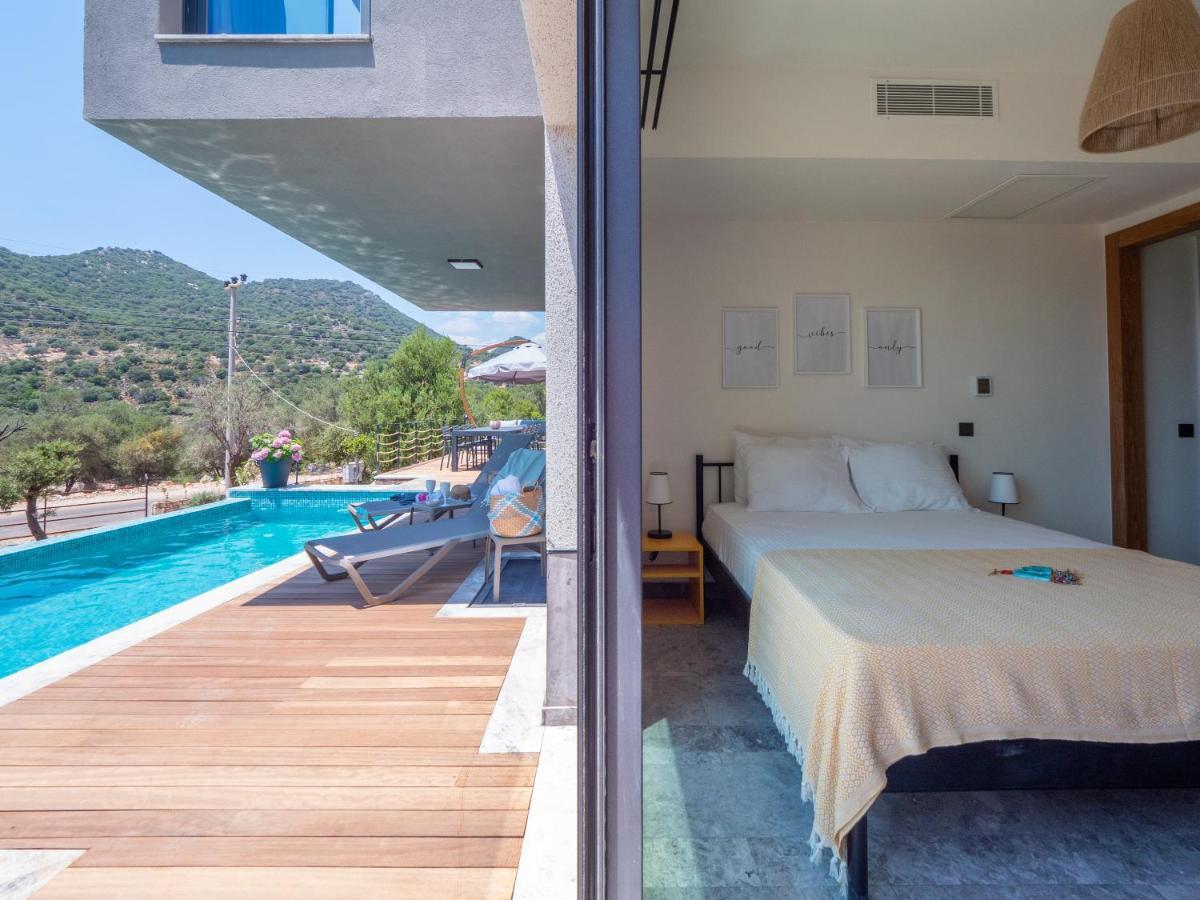 14 Premium Villas With Openair Restaurant&Tennis Court In Nature - Notos Club Kaş Dış mekan fotoğraf