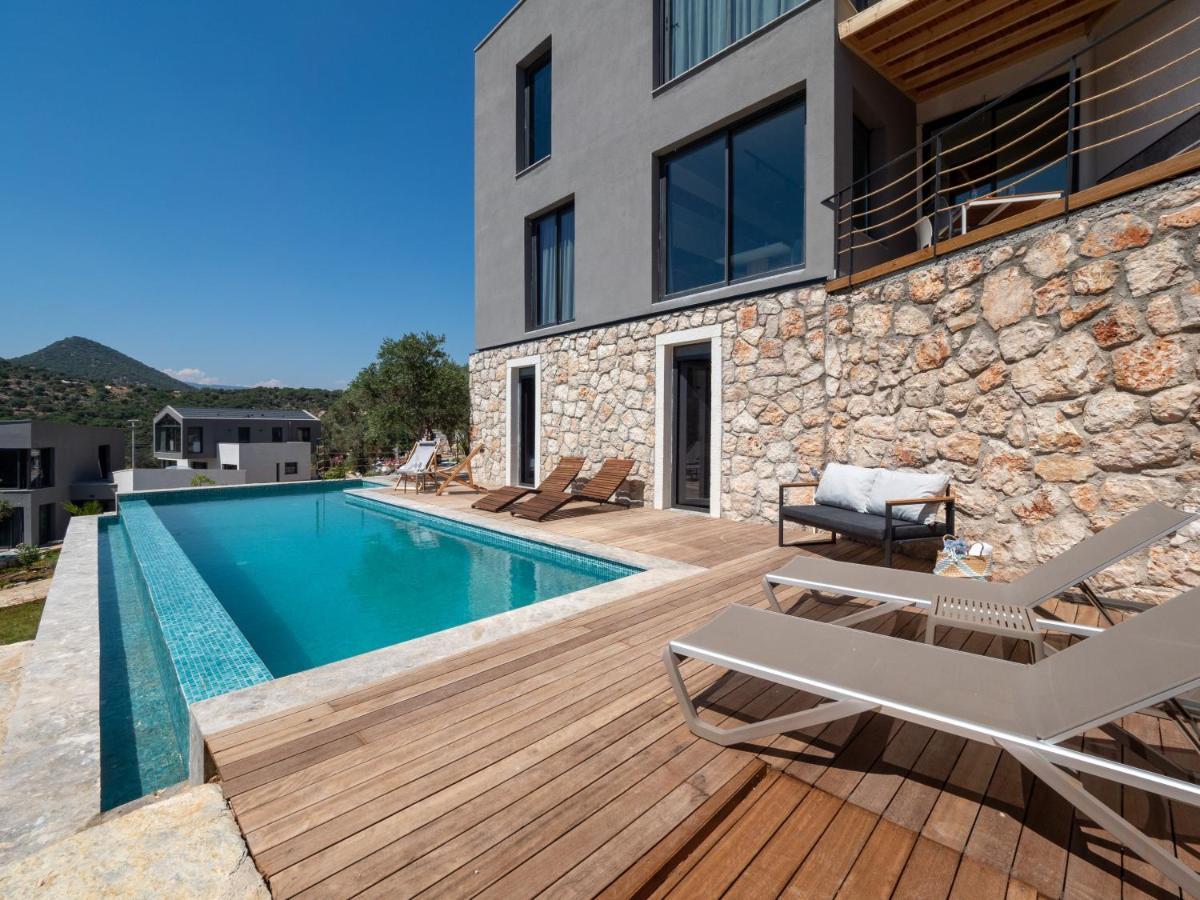 14 Premium Villas With Openair Restaurant&Tennis Court In Nature - Notos Club Kaş Dış mekan fotoğraf