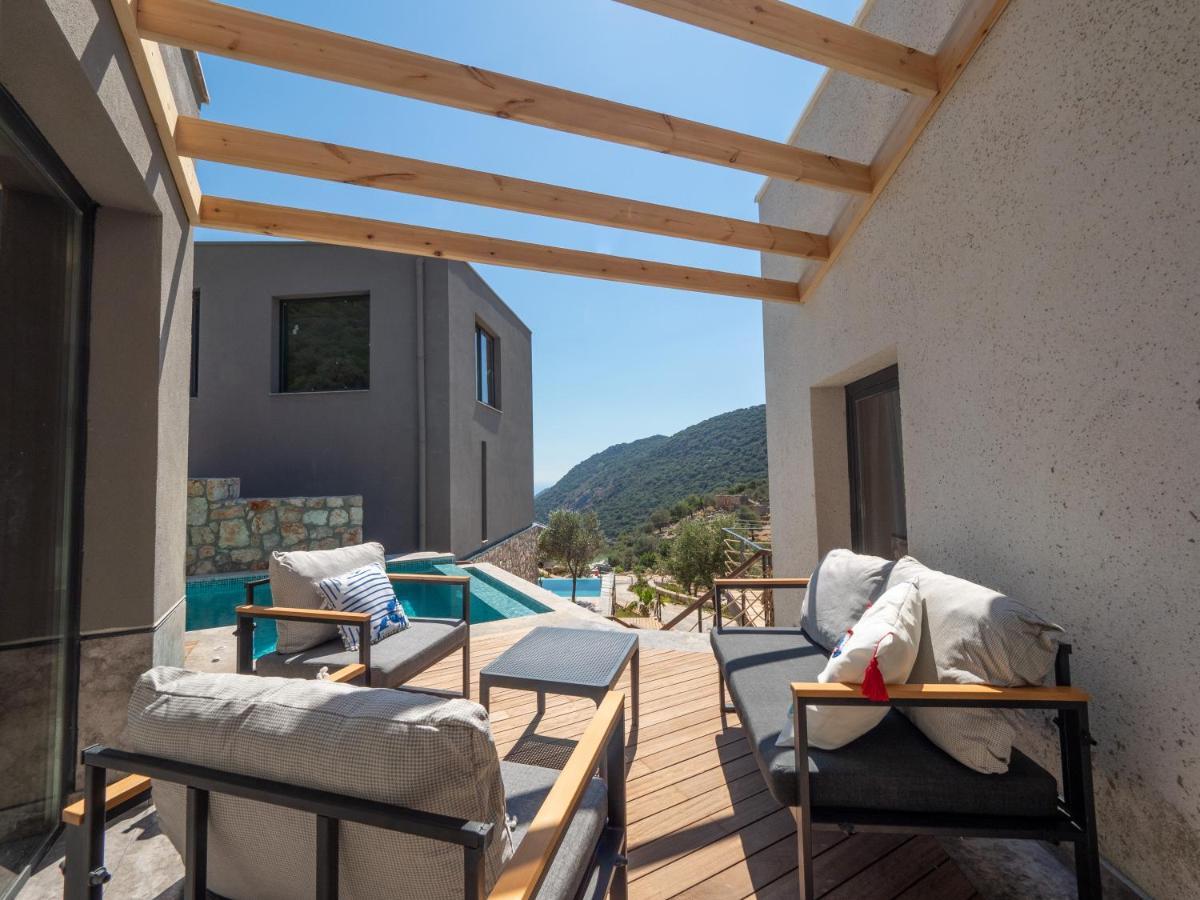 14 Premium Villas With Openair Restaurant&Tennis Court In Nature - Notos Club Kaş Dış mekan fotoğraf