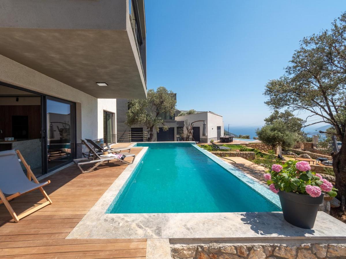 14 Premium Villas With Openair Restaurant&Tennis Court In Nature - Notos Club Kaş Dış mekan fotoğraf