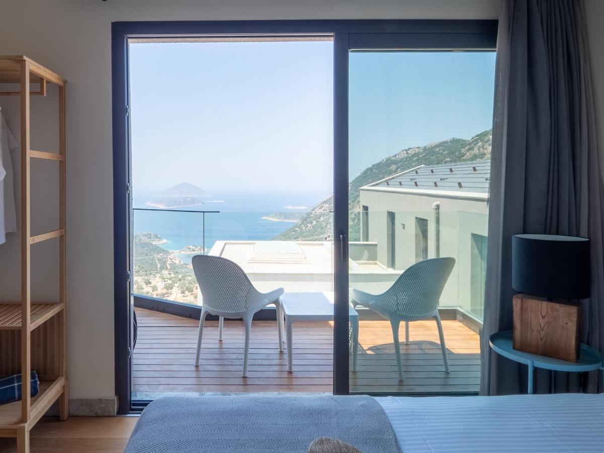 14 Premium Villas With Openair Restaurant&Tennis Court In Nature - Notos Club Kaş Dış mekan fotoğraf