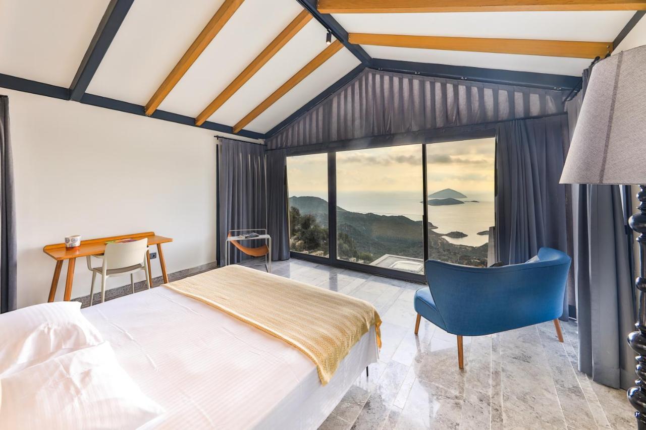 14 Premium Villas With Openair Restaurant&Tennis Court In Nature - Notos Club Kaş Dış mekan fotoğraf