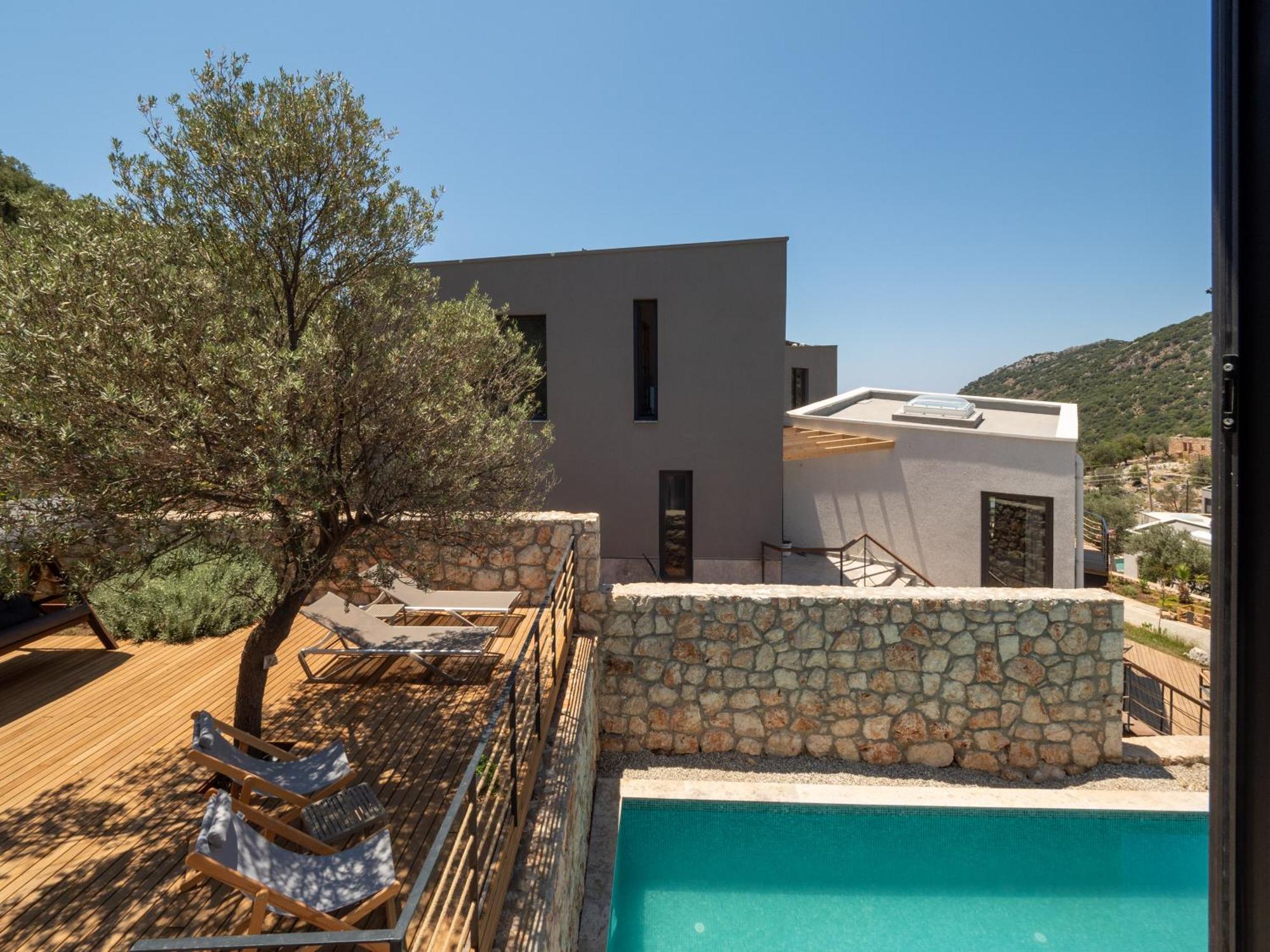 14 Premium Villas With Openair Restaurant&Tennis Court In Nature - Notos Club Kaş Dış mekan fotoğraf